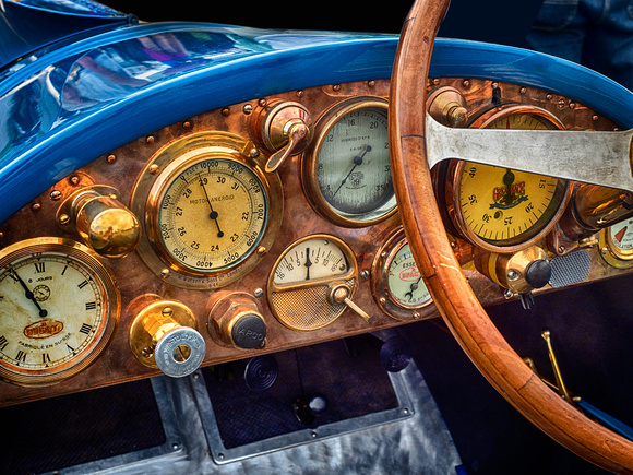 Early Bugatti ( 1910?) dashboard