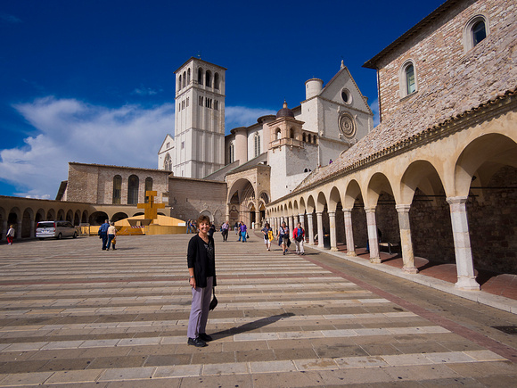 Edie in Assisi
