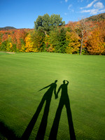 Big Spruce golf course shadows