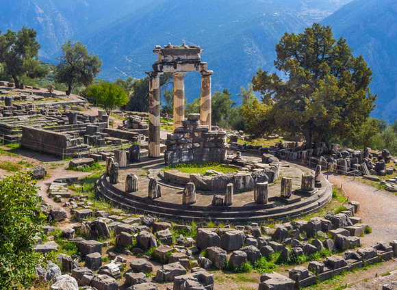 Tolos at Delphi