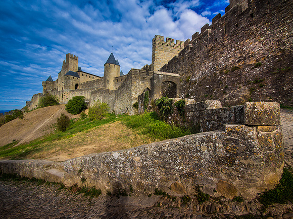 Gate of Carcassonne, France