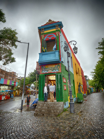One of the quirky houses in Buenos Aires